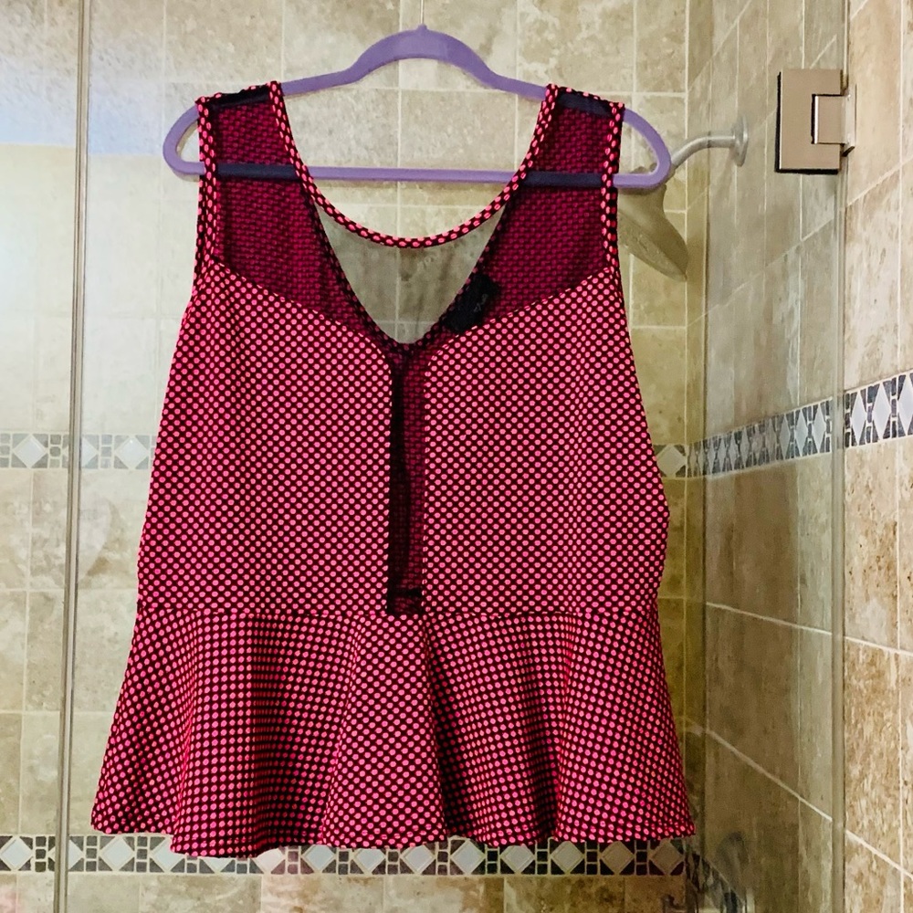 Sleeveless Peplum Blouse